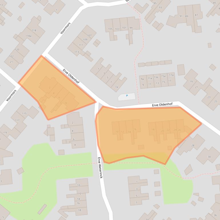 Kaart van postcodegebied 7468JA.