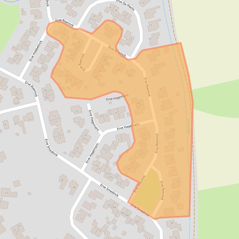 Kaart van postcodegebied 7468JN.