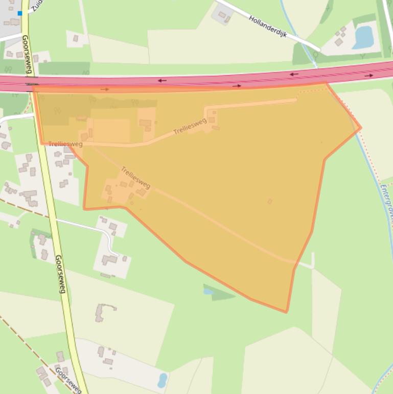 Kaart van postcodegebied 7468MG.