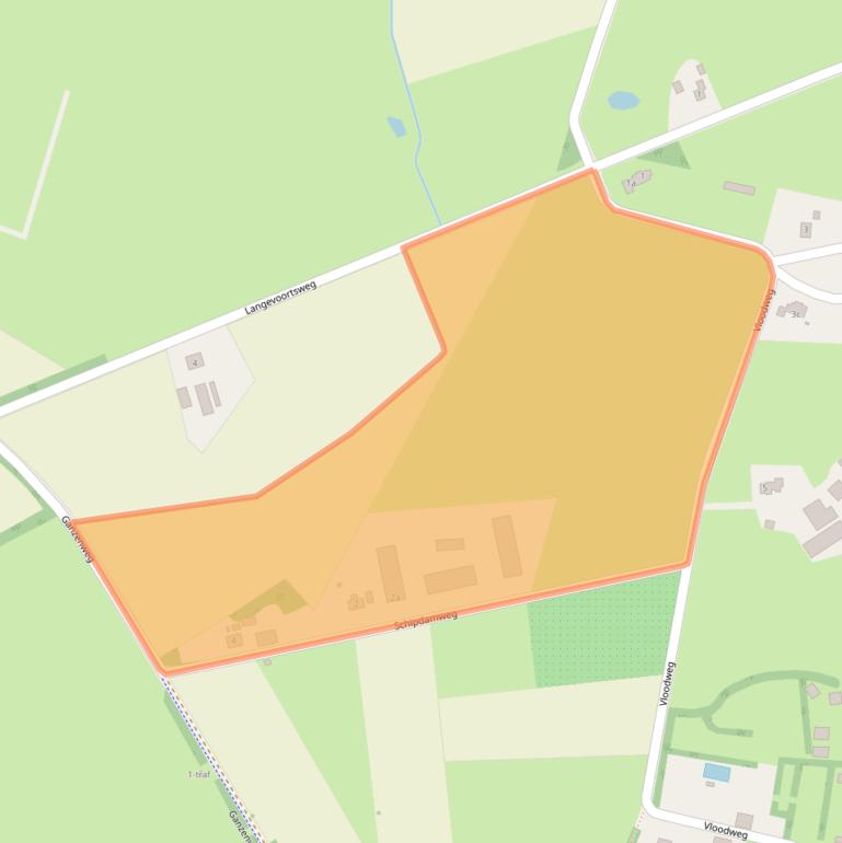 Kaart van postcodegebied 7468PN.