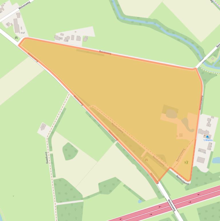 Kaart van postcodegebied 7468ST.