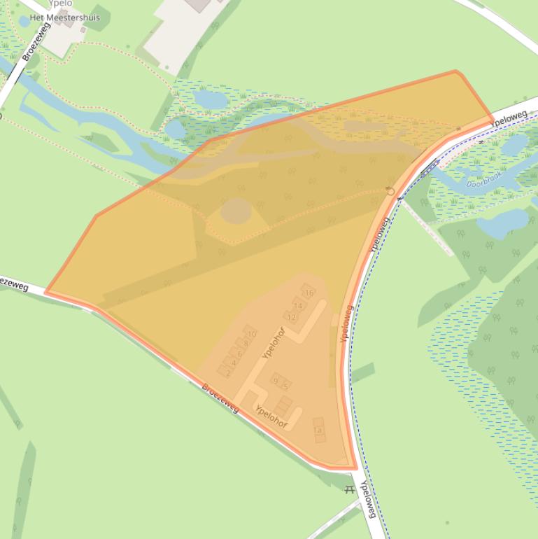 Kaart van postcodegebied 7468SZ.