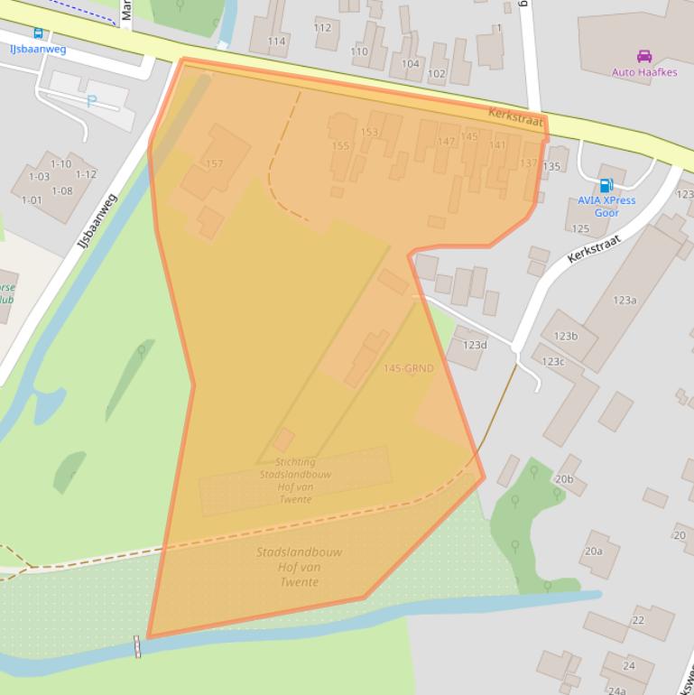 Kaart van postcodegebied 7471AJ.