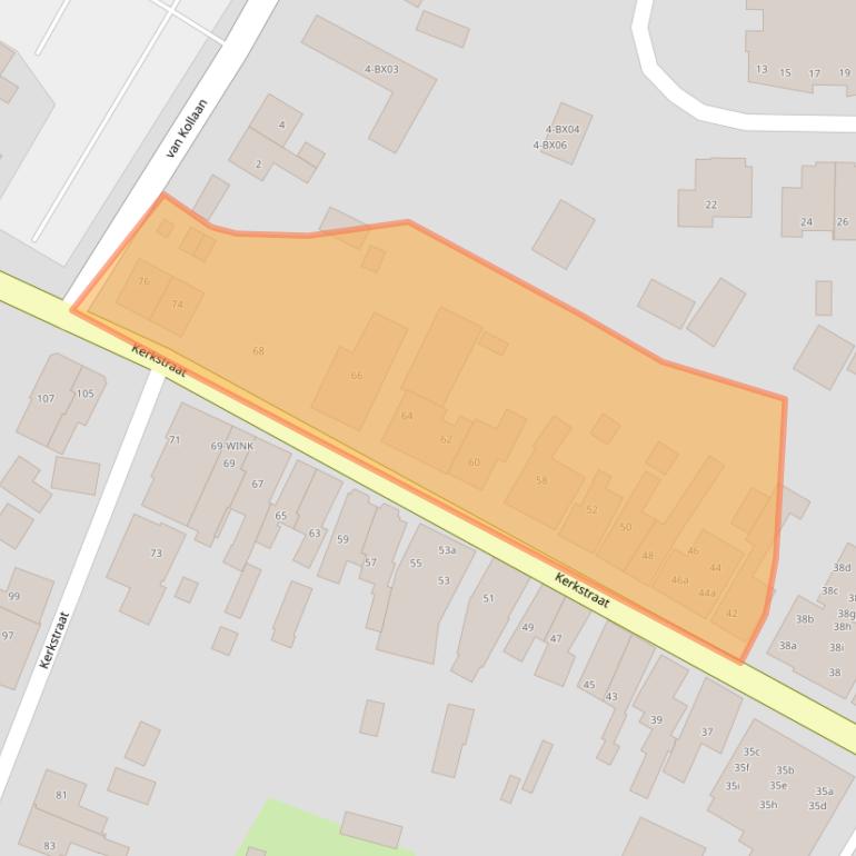 Kaart van postcodegebied 7471AL.