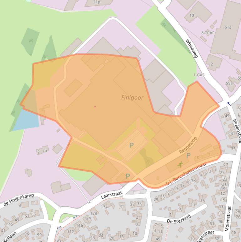Kaart van postcodegebied 7471CZ.