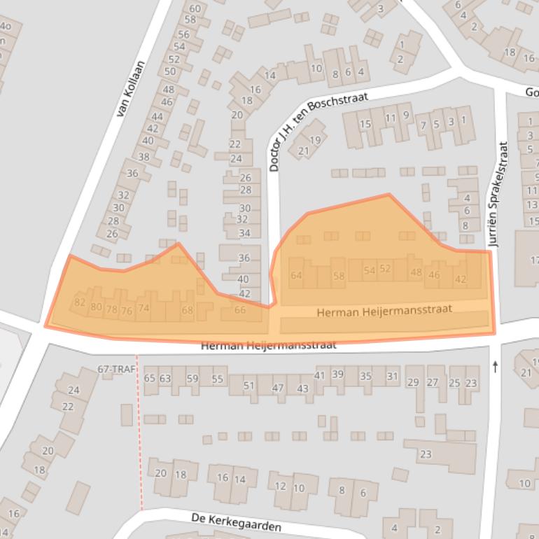 Kaart van postcodegebied 7471DM.