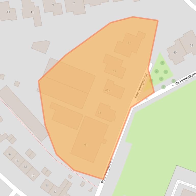 Kaart van postcodegebied 7471DV.