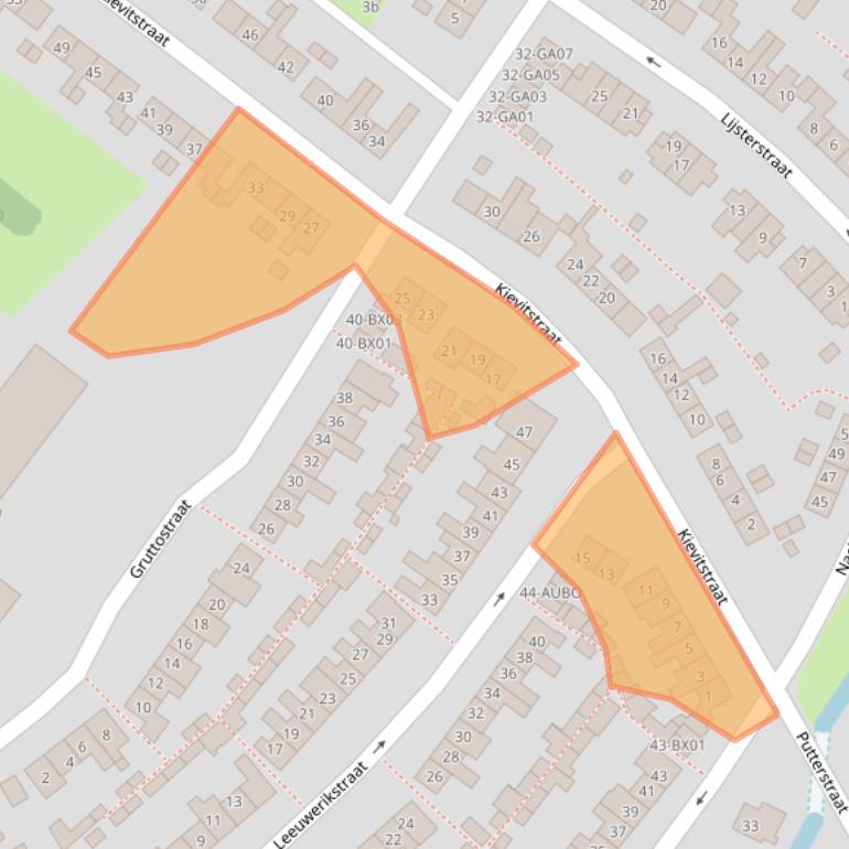 Kaart van postcodegebied 7471EK.