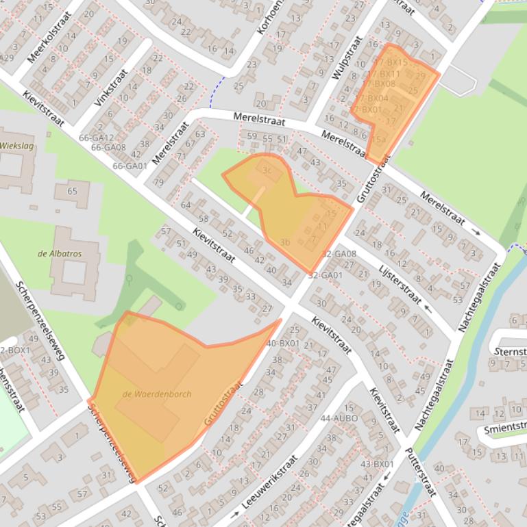 Kaart van postcodegebied 7471EP.