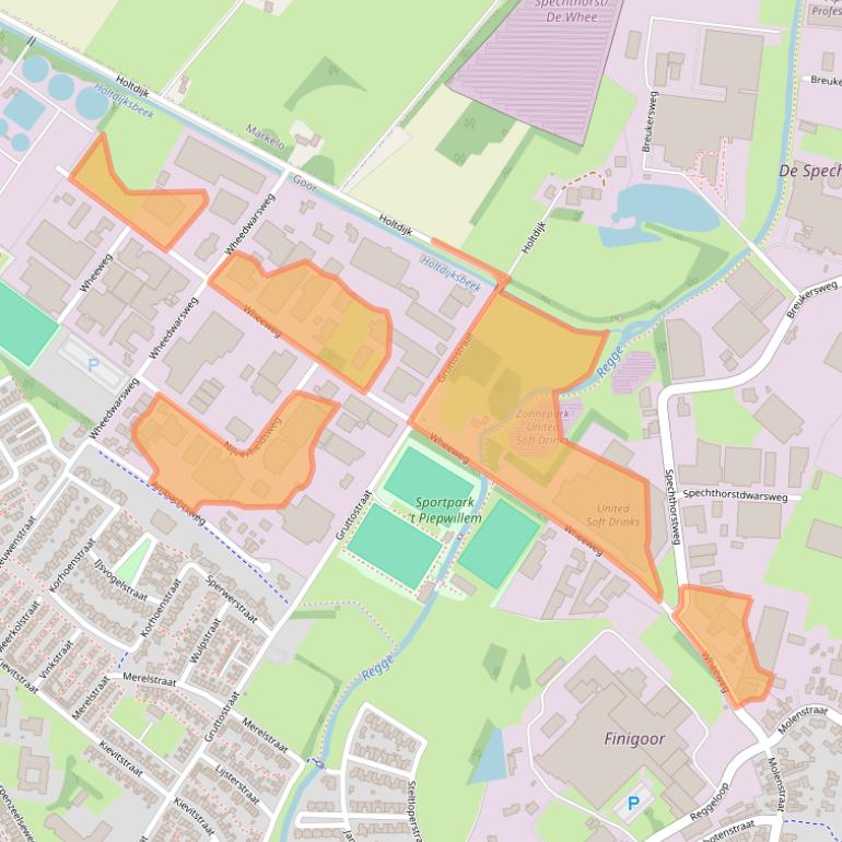 Kaart van postcodegebied 7471EW.