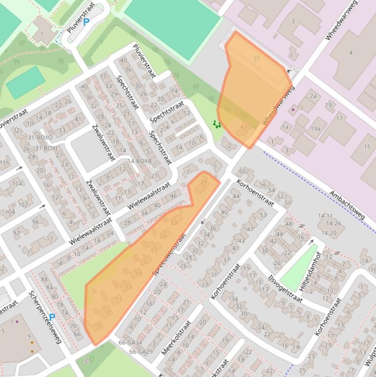 Kaart van postcodegebied 7471HA.