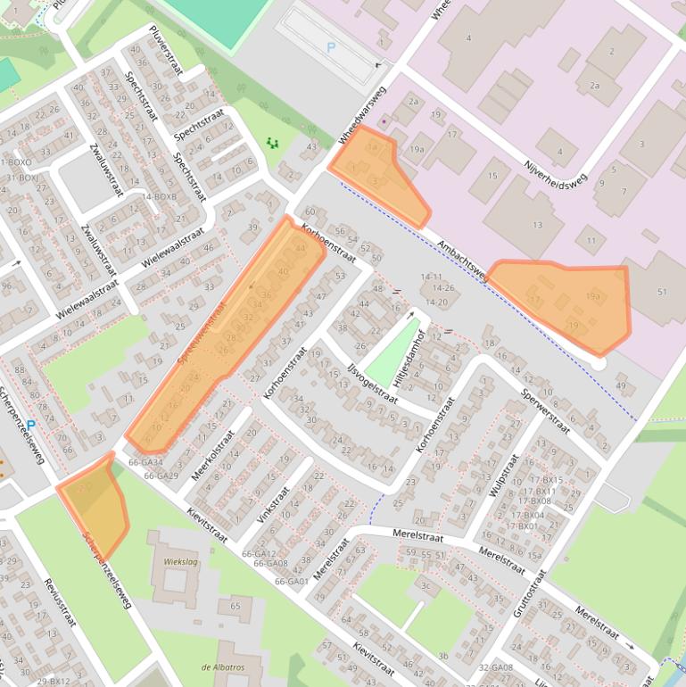 Kaart van postcodegebied 7471HB.