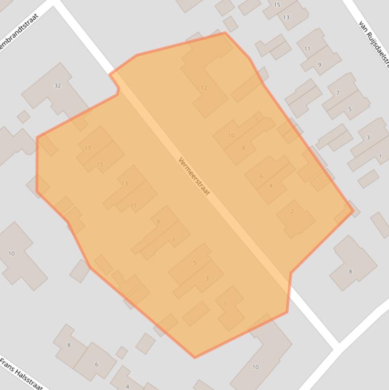 Kaart van postcodegebied 7471HV.