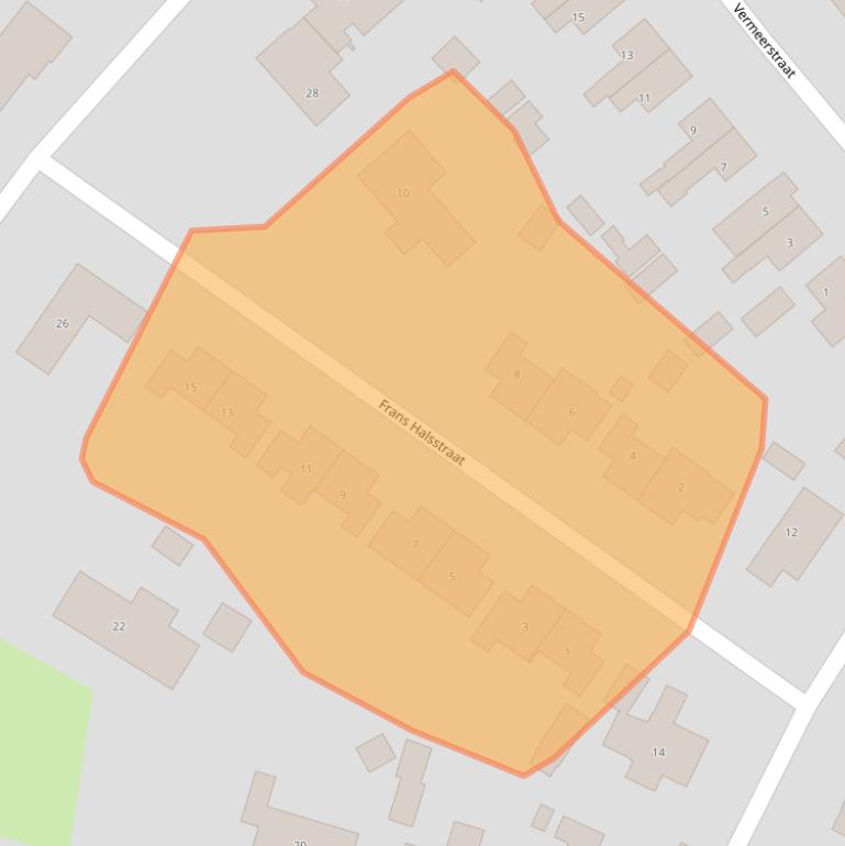 Kaart van postcodegebied 7471HW.