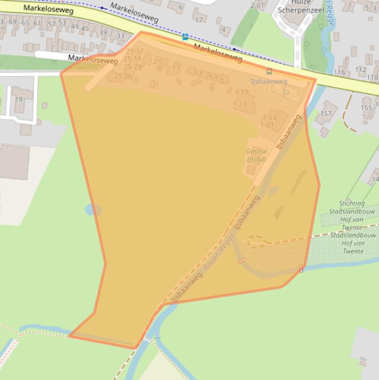 Kaart van postcodegebied 7471JB.