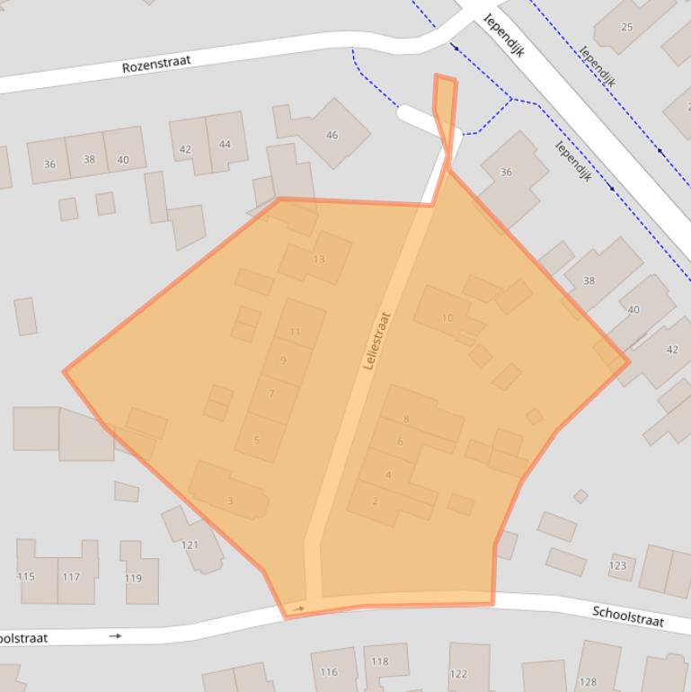 Kaart van postcodegebied 7471JP.