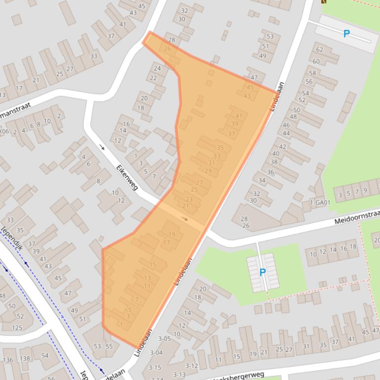 Kaart van postcodegebied 7471KA.