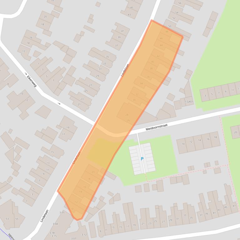 Kaart van postcodegebied 7471KC.