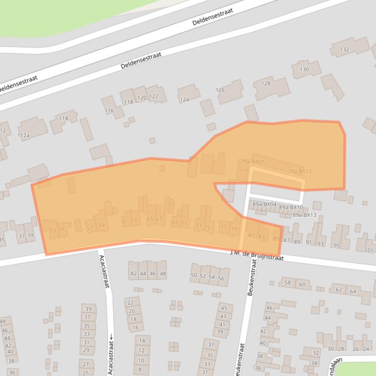 Kaart van postcodegebied 7471KH.