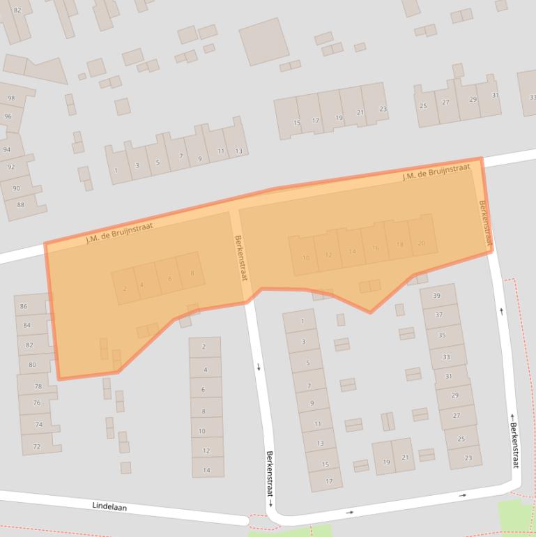 Kaart van postcodegebied 7471KK.