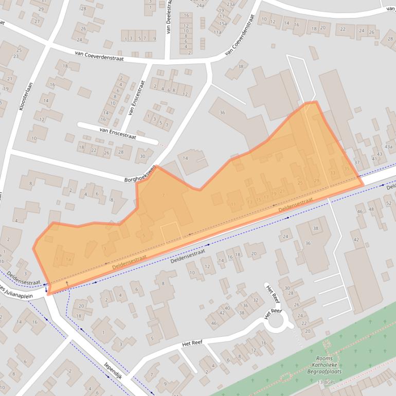 Kaart van postcodegebied 7471KT.