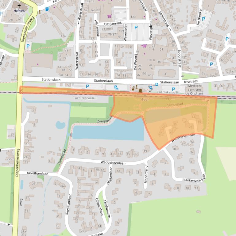Kaart van postcodegebied 7471MK.
