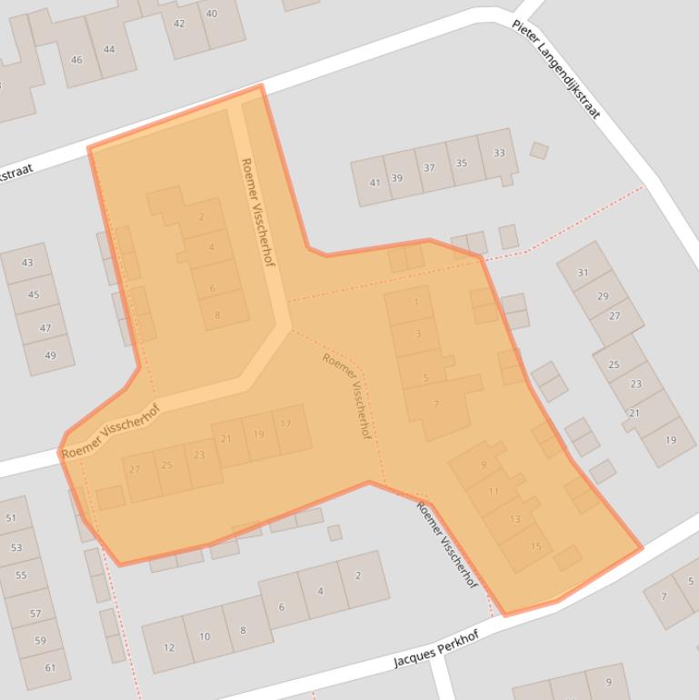 Kaart van postcodegebied 7471NH.