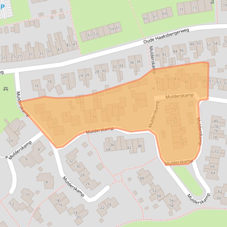Kaart van postcodegebied 7471PC.