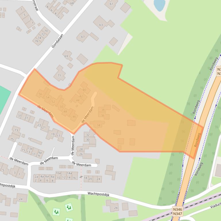 Kaart van postcodegebied 7471PH.