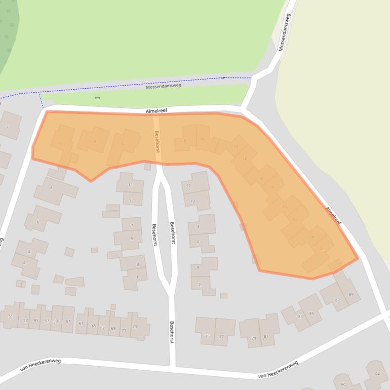 Kaart van postcodegebied 7471TP.