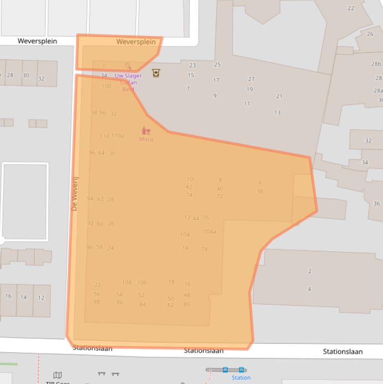 Kaart van postcodegebied 7471VR.