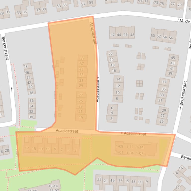 Kaart van postcodegebied 7471WE.