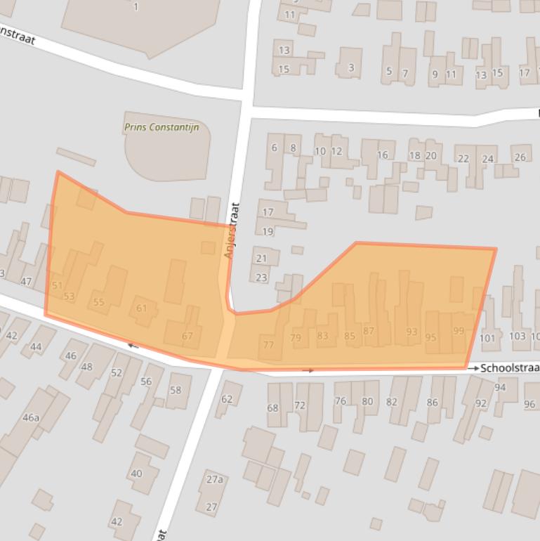 Kaart van postcodegebied 7471WT.