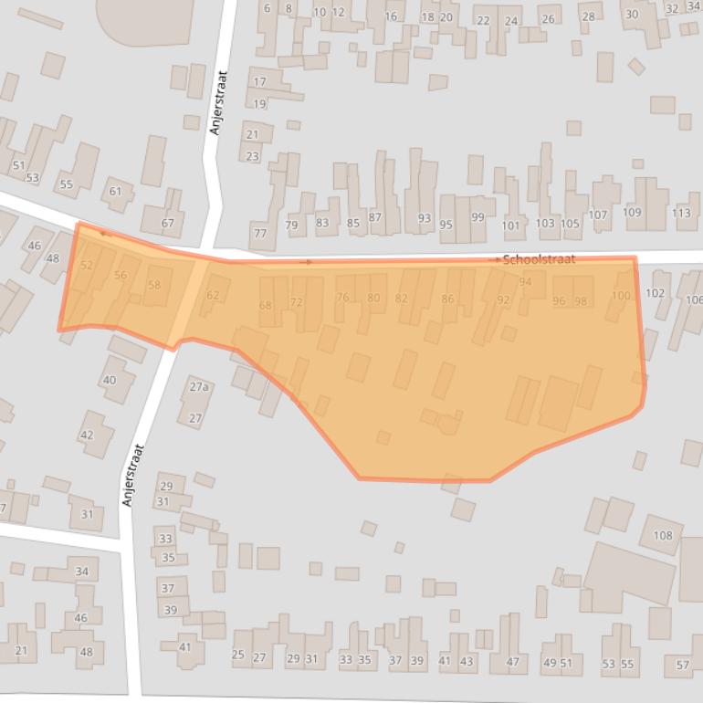 Kaart van postcodegebied 7471WZ.