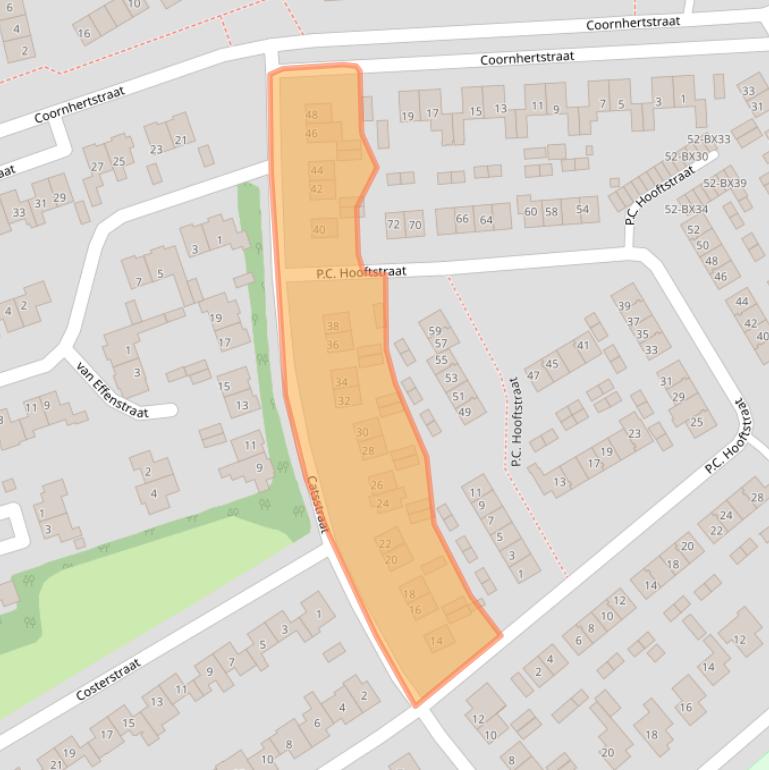Kaart van postcodegebied 7471XR.