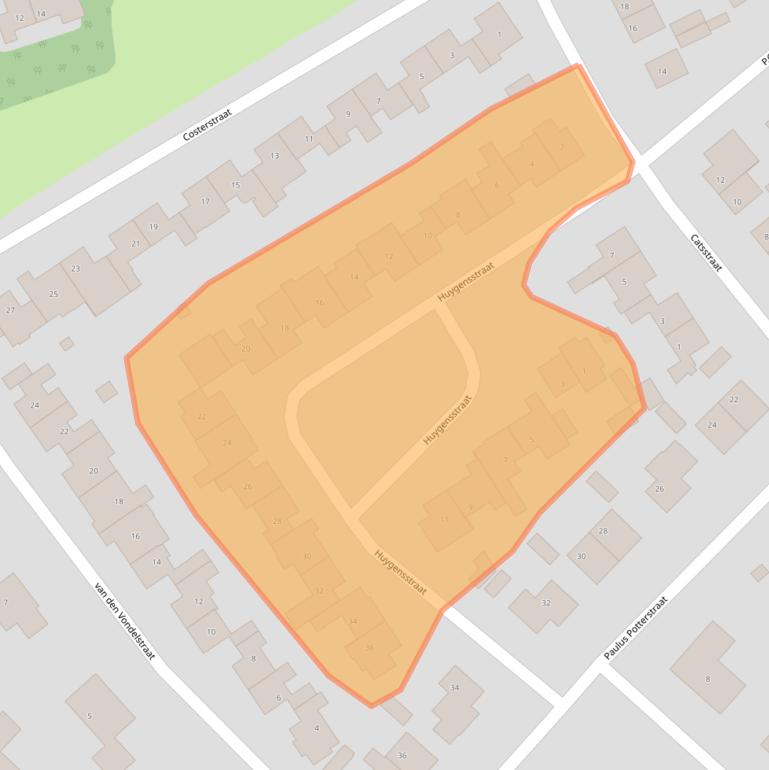 Kaart van postcodegebied 7471XT.