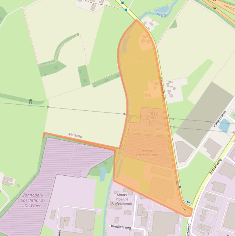 Kaart van postcodegebied 7472AC.