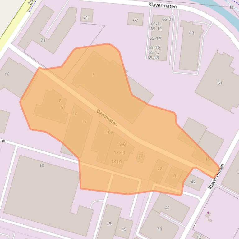 Kaart van postcodegebied 7472DJ.