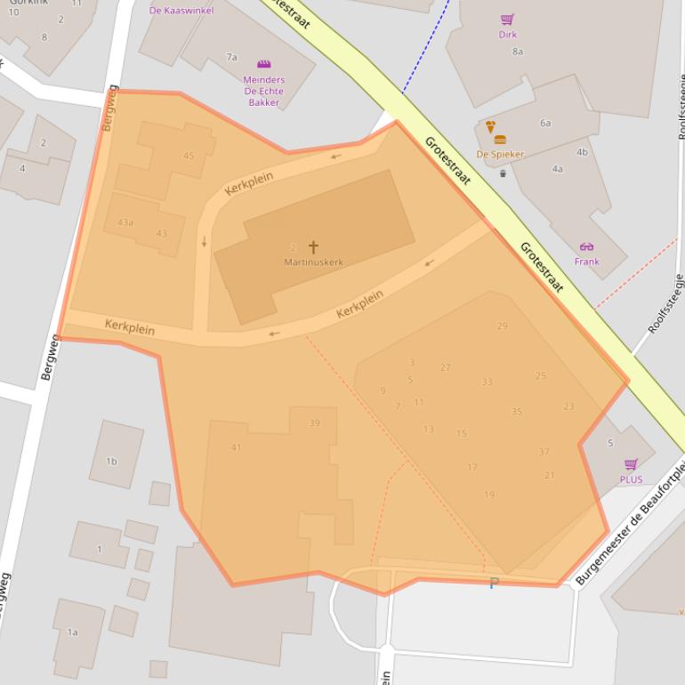 Kaart van postcodegebied 7475AE.