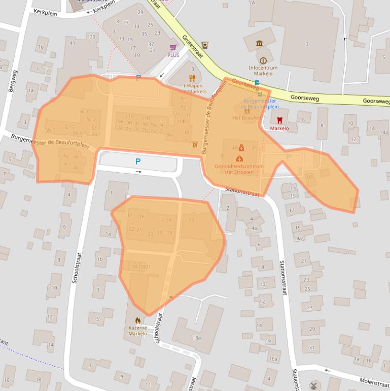 Kaart van postcodegebied 7475AG.