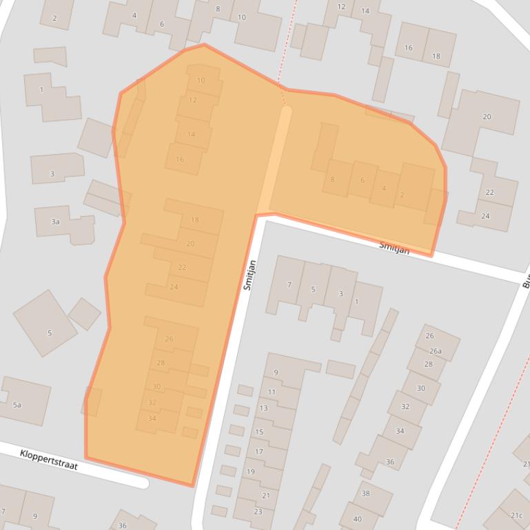 Kaart van postcodegebied 7475DK.