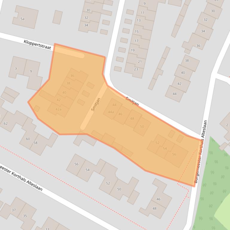 Kaart van postcodegebied 7475DL.