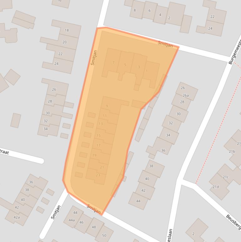 Kaart van postcodegebied 7475DM.