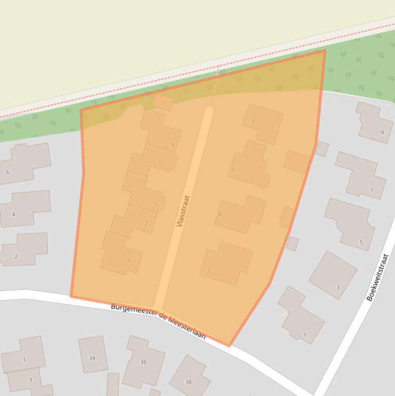 Kaart van postcodegebied 7475EE.