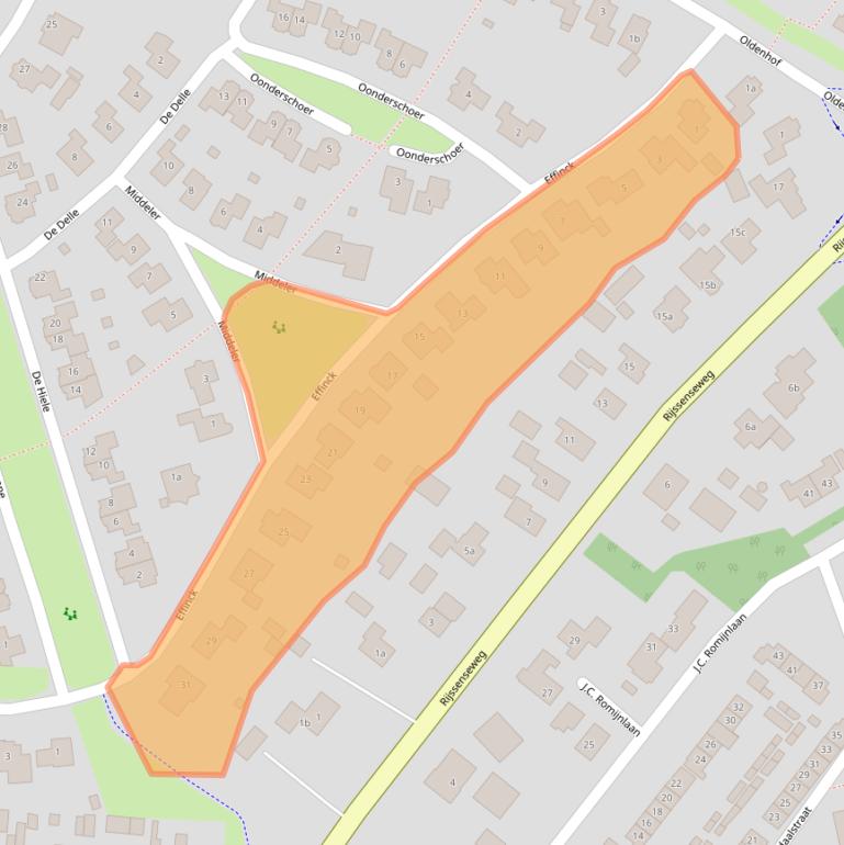 Kaart van postcodegebied 7475GK.