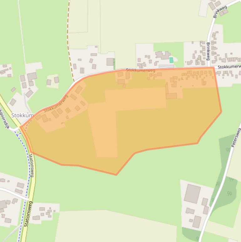 Kaart van postcodegebied 7475MS.