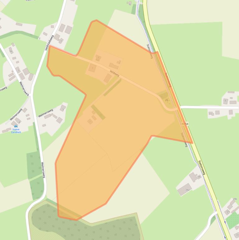 Kaart van postcodegebied 7475NS.