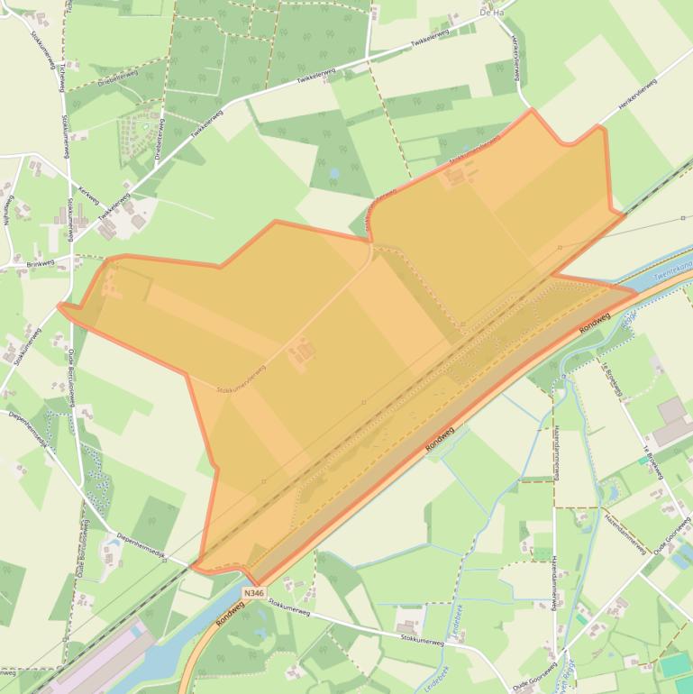 Kaart van postcodegebied 7475PK.