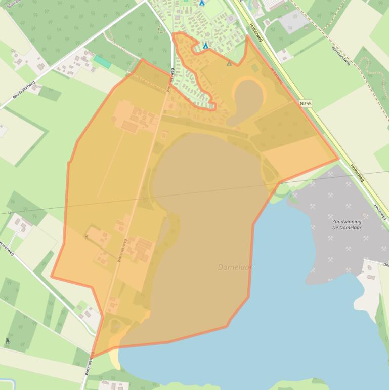 Kaart van postcodegebied 7475RP.