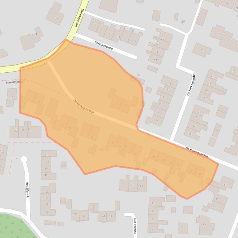 Kaart van postcodegebied 7478AT.